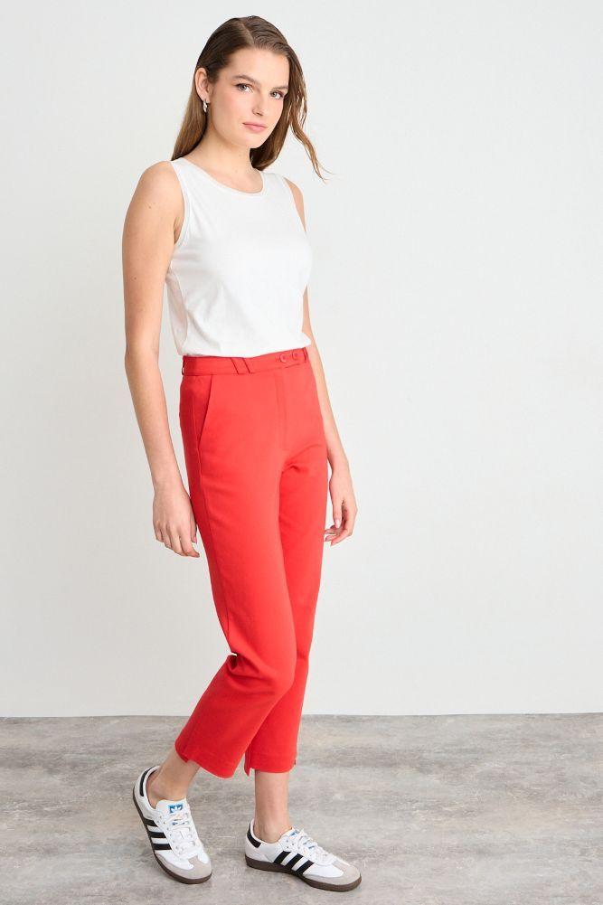 Pantalon Liso Rojo iO 11020225020103-4
