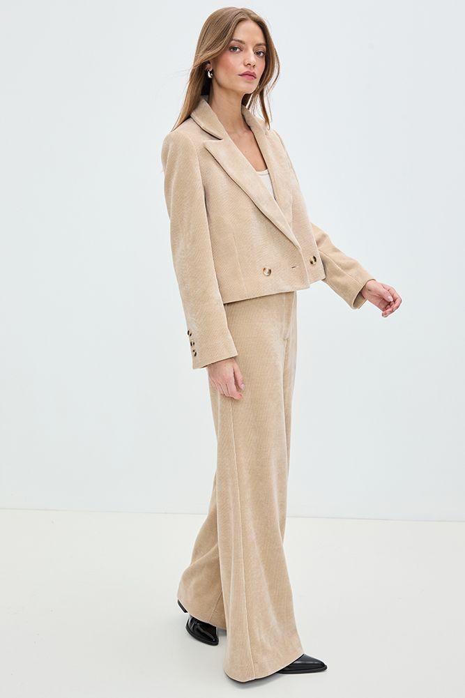 Blazer Liso Beige 16020125017106-2