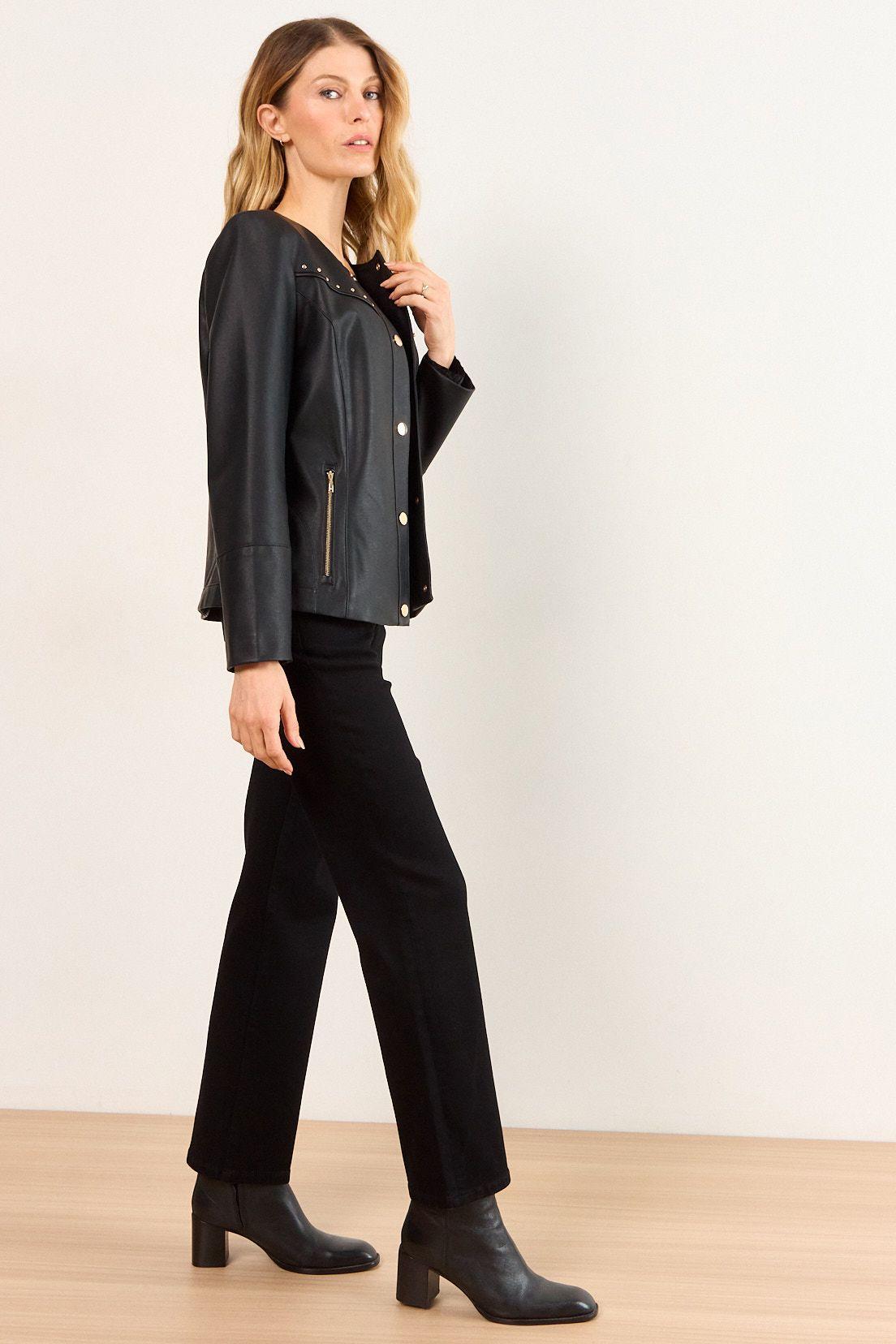 Chaqueta Pu Negro Ma Griffe 17502226052102-4