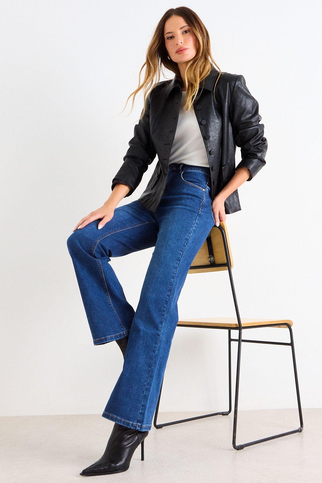 Flare Jeans Azul Ash 11307126008104-0