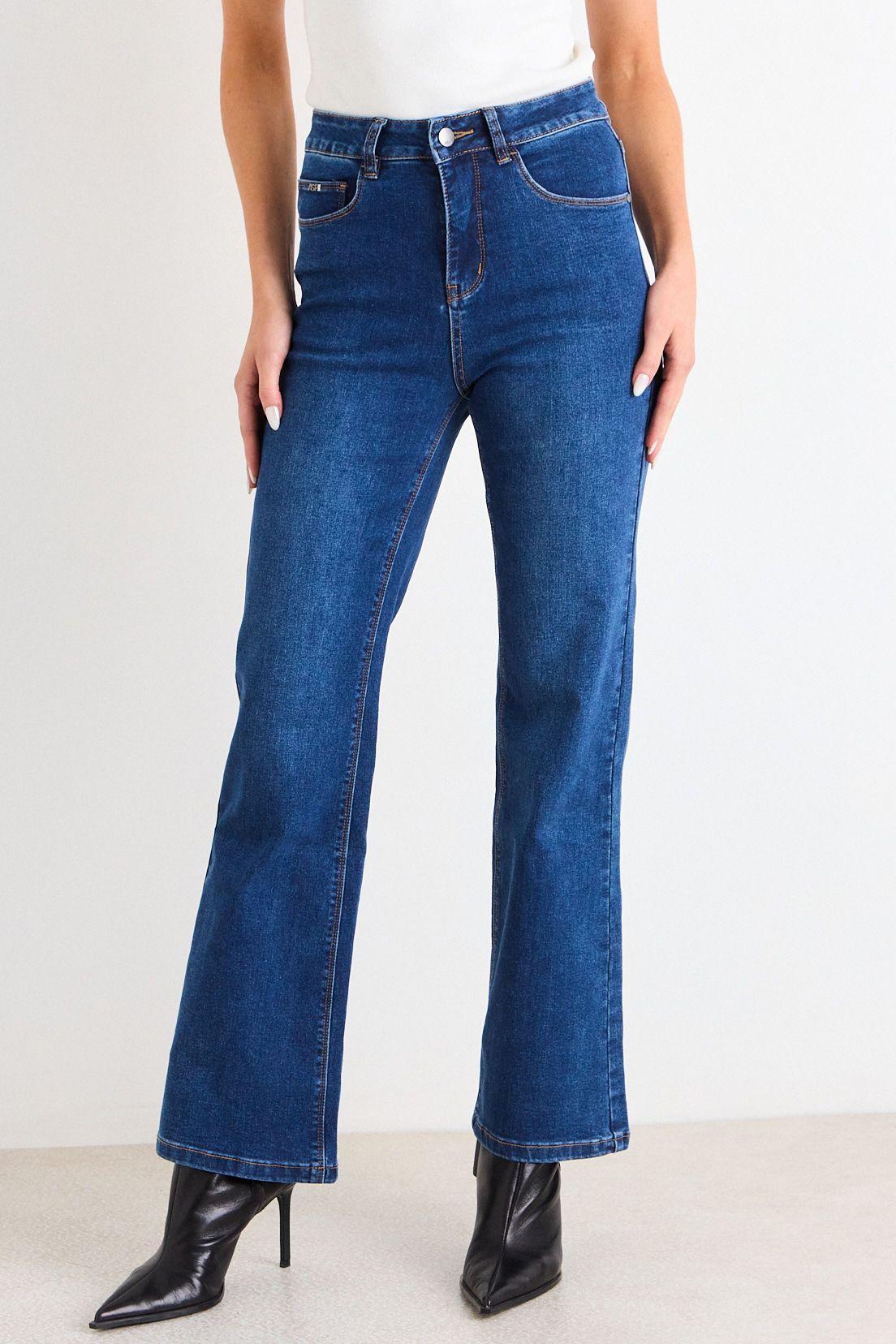 Flare Jeans Azul Ash 11307126008104-1