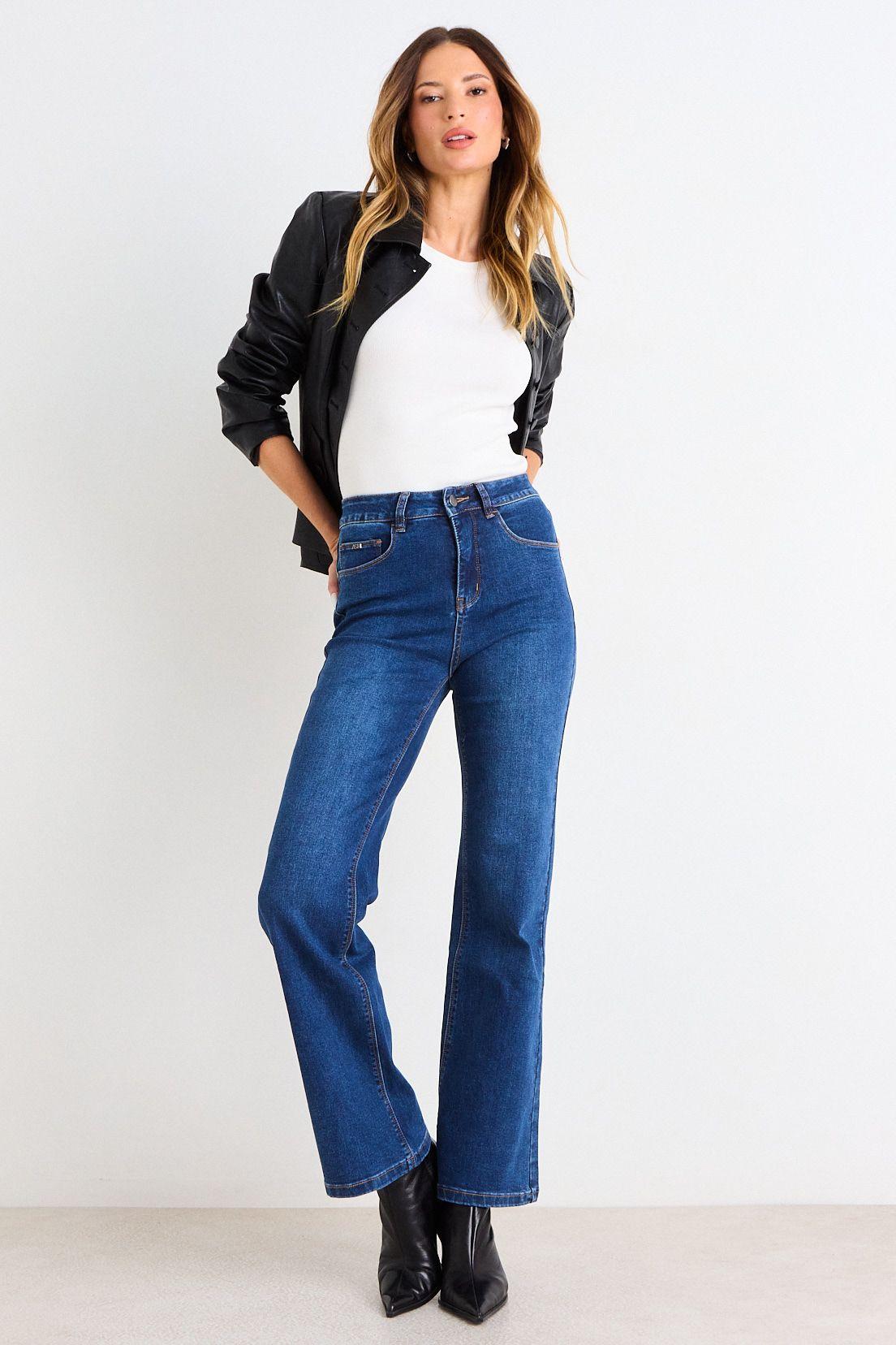 Flare Jeans Azul Ash 11307126008104-4