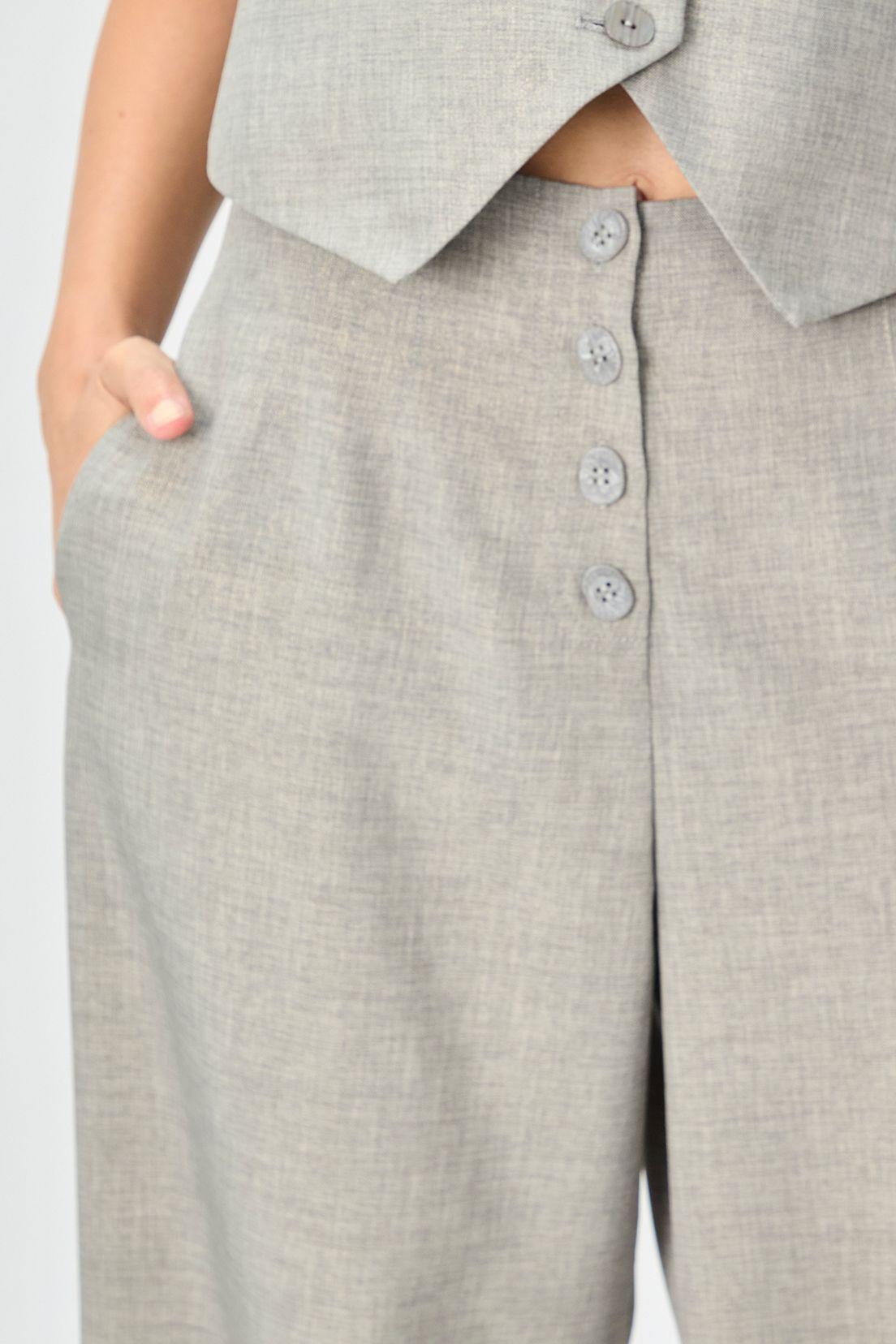 Pantalon Liso Gris iO 11020125010113-2