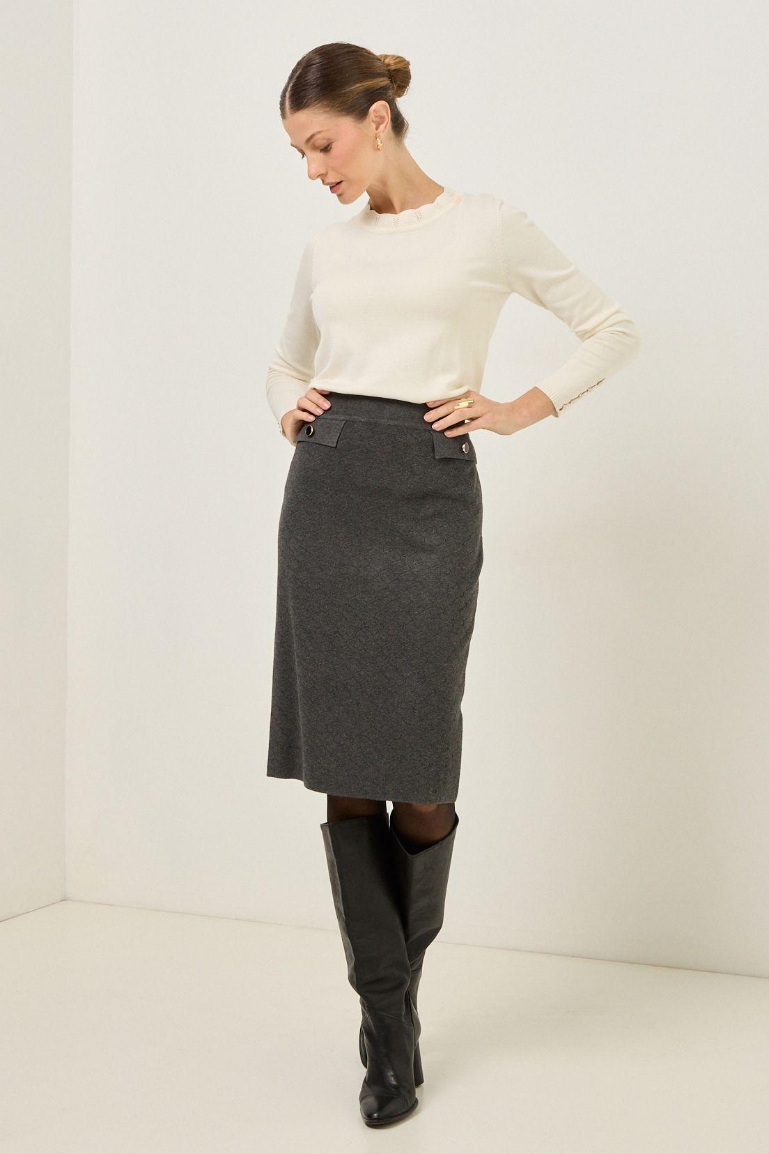 Falda Larga Mujer  12002125004163-0