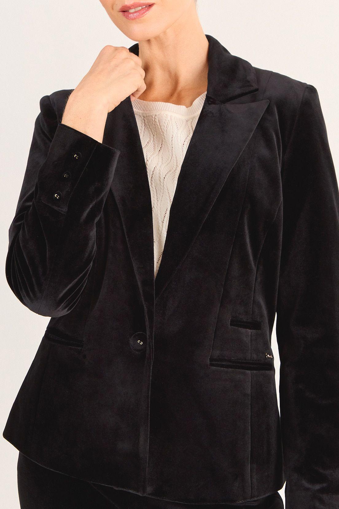 Blazer Liso Negro Ma Griffe 16002126007102-2