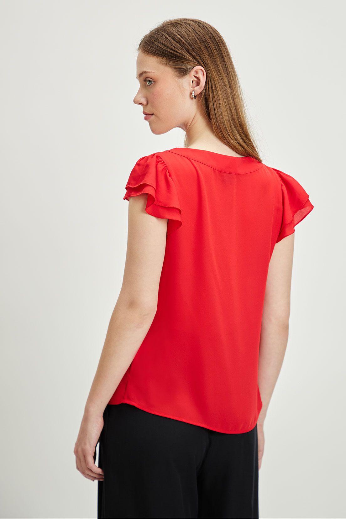 Blusa Lisa Rojo iO 14020224005103-3