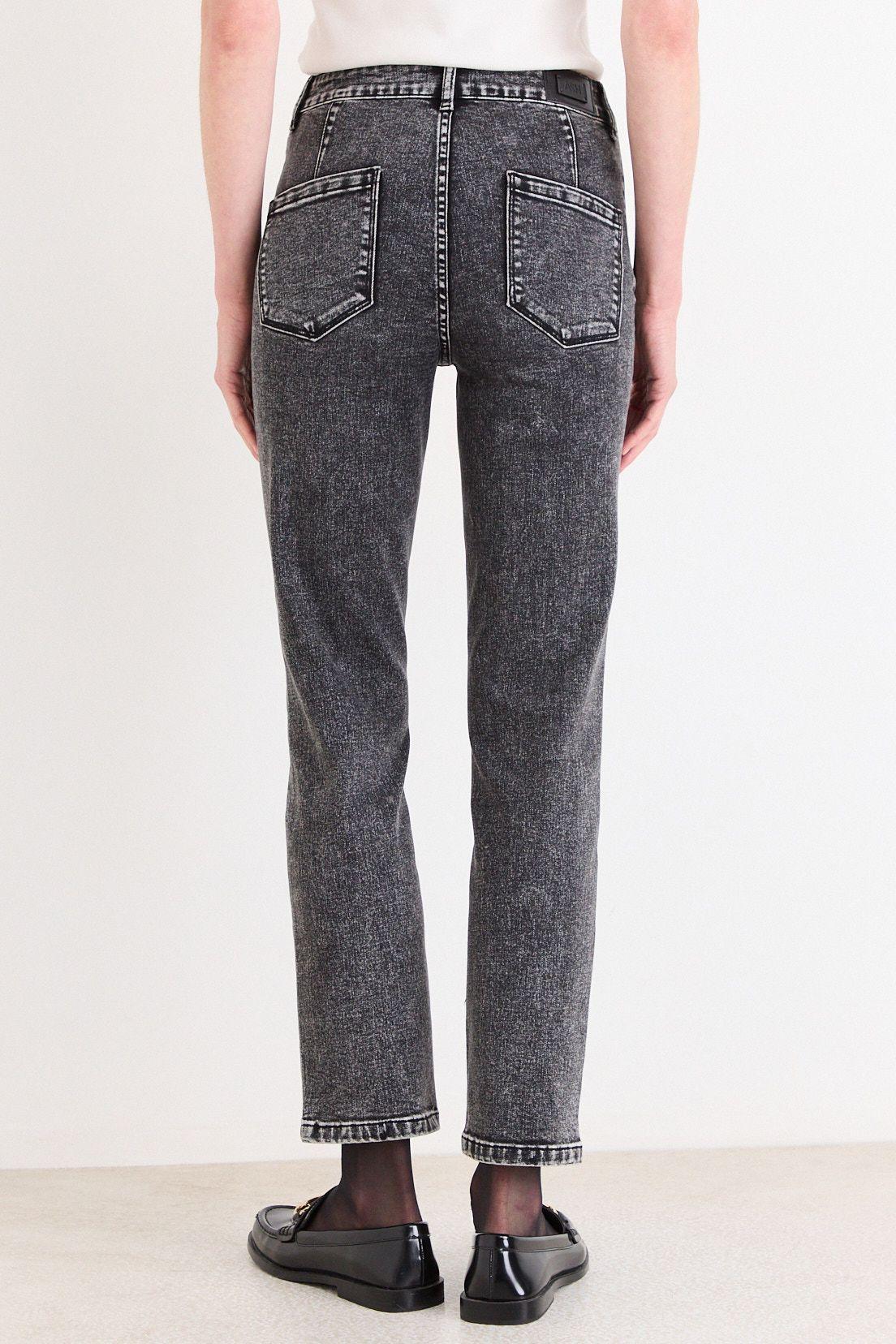 Jeans Straight Negro Ash 11307226005102-3