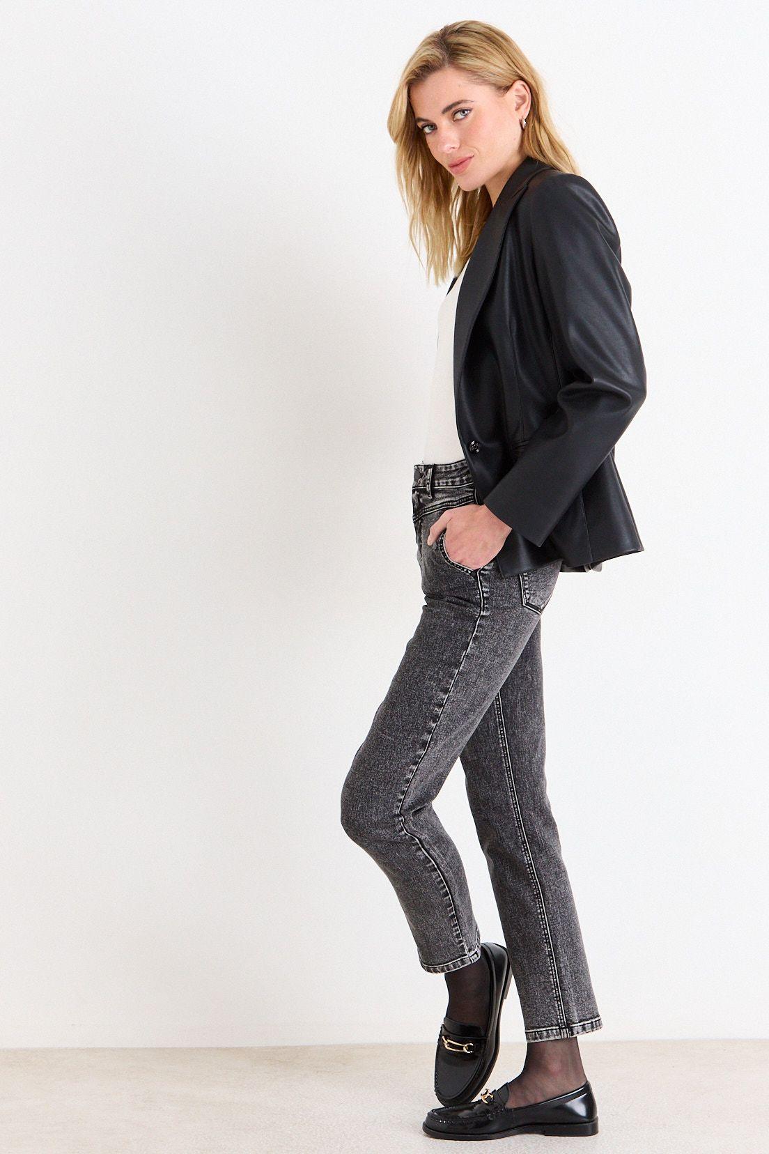 Jeans Straight Negro Ash 11307226005102-4