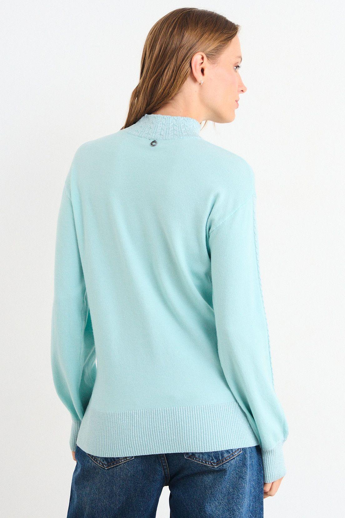 Sweater Delgado Celeste iO 18120126017217-2