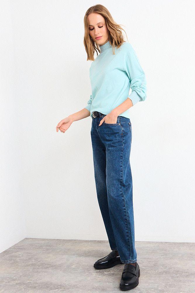 Sweater Delgado Celeste iO 18120126017217-3