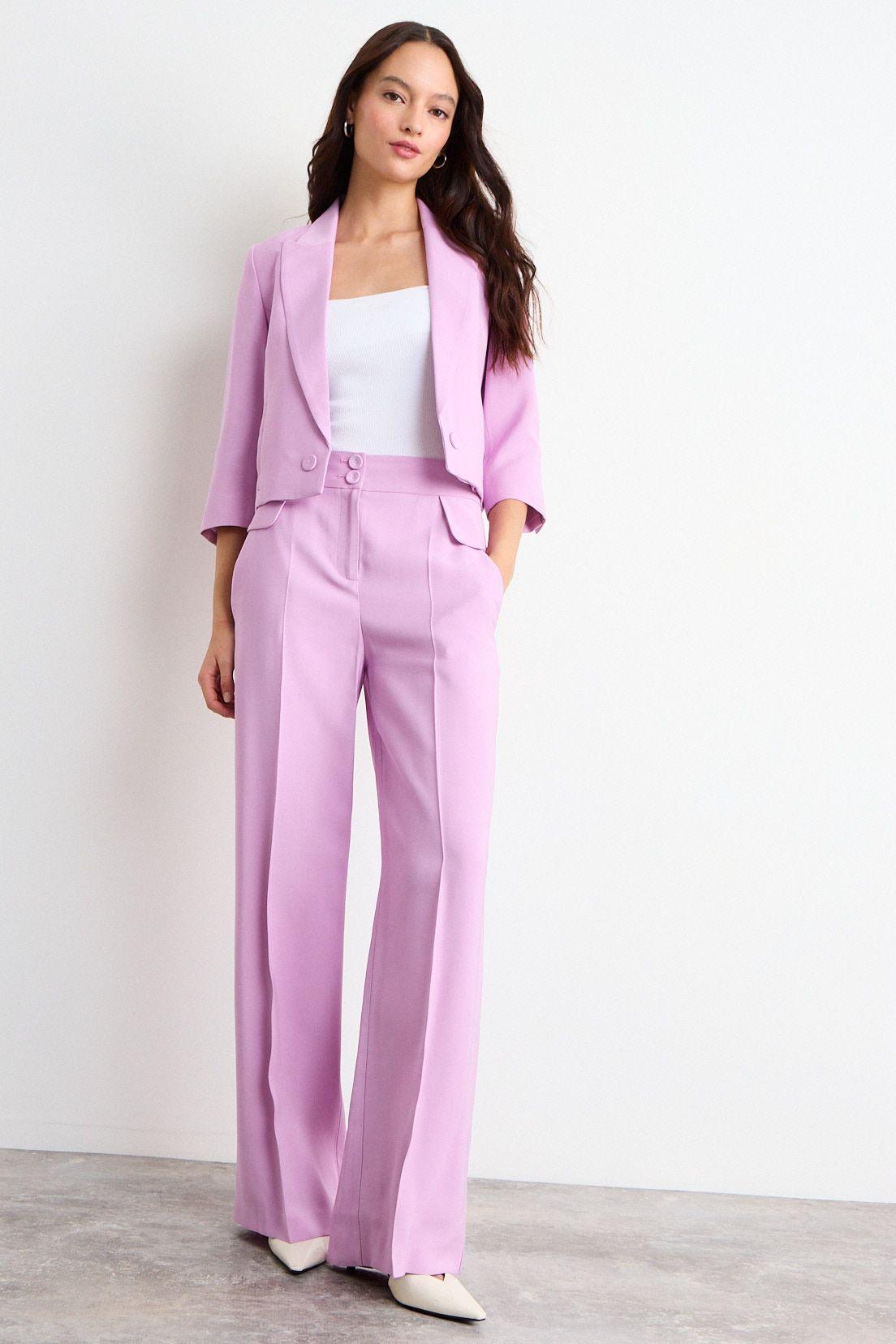 Pantalon Liso Morado iO 11020126002211-0