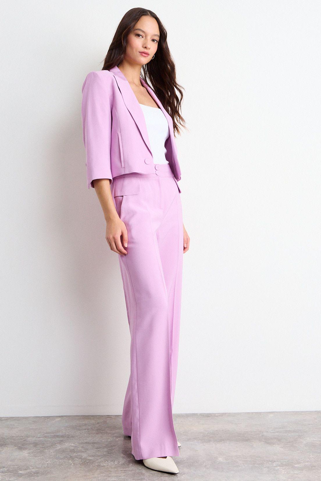 Pantalon Liso Morado iO 11020126002211-4