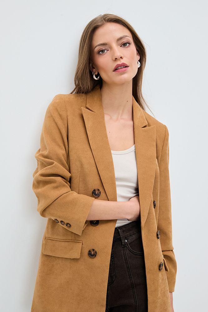 Blazer Liso Café 16020125064129-1