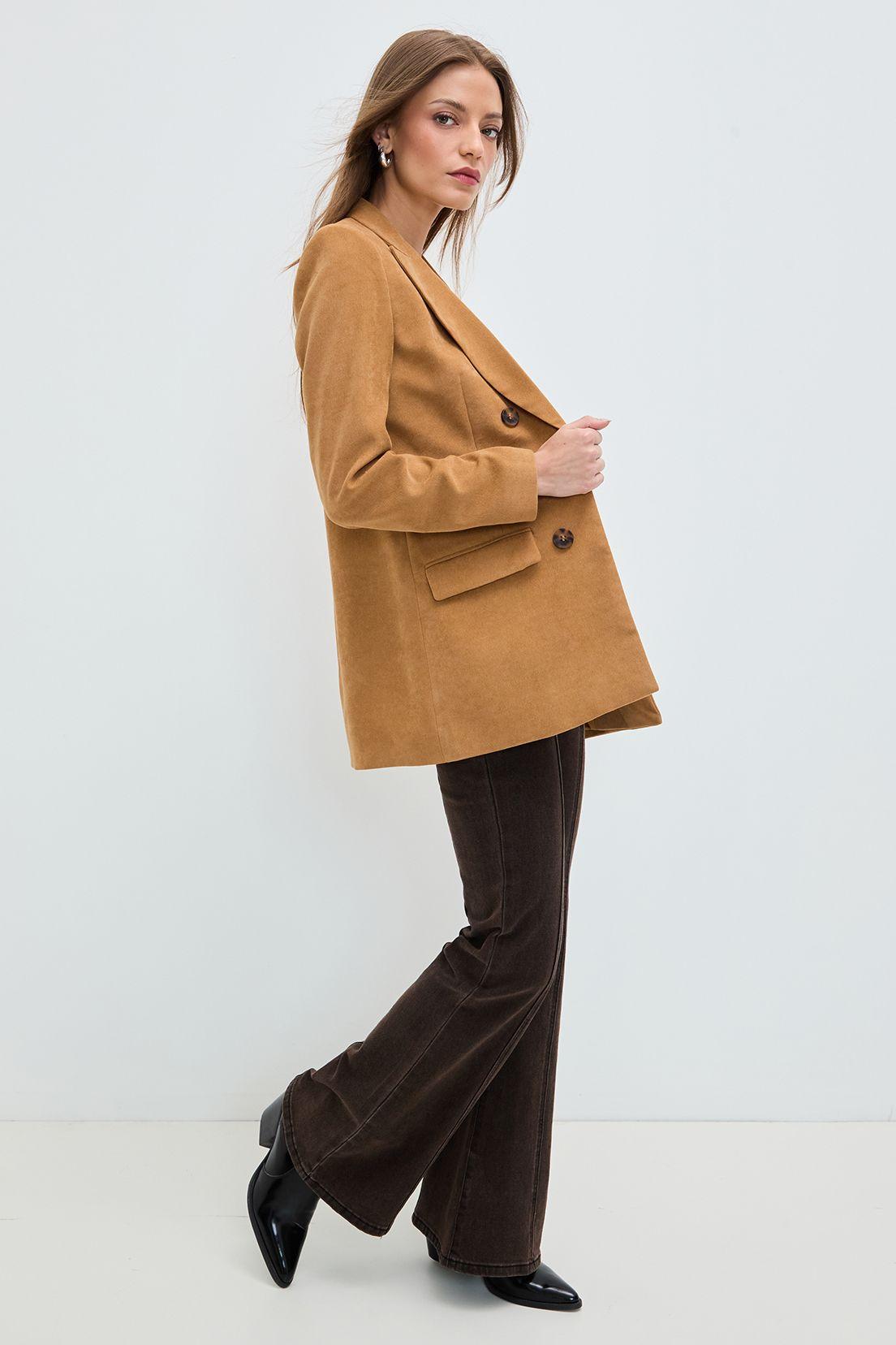 Blazer Liso Café 16020125064129-3