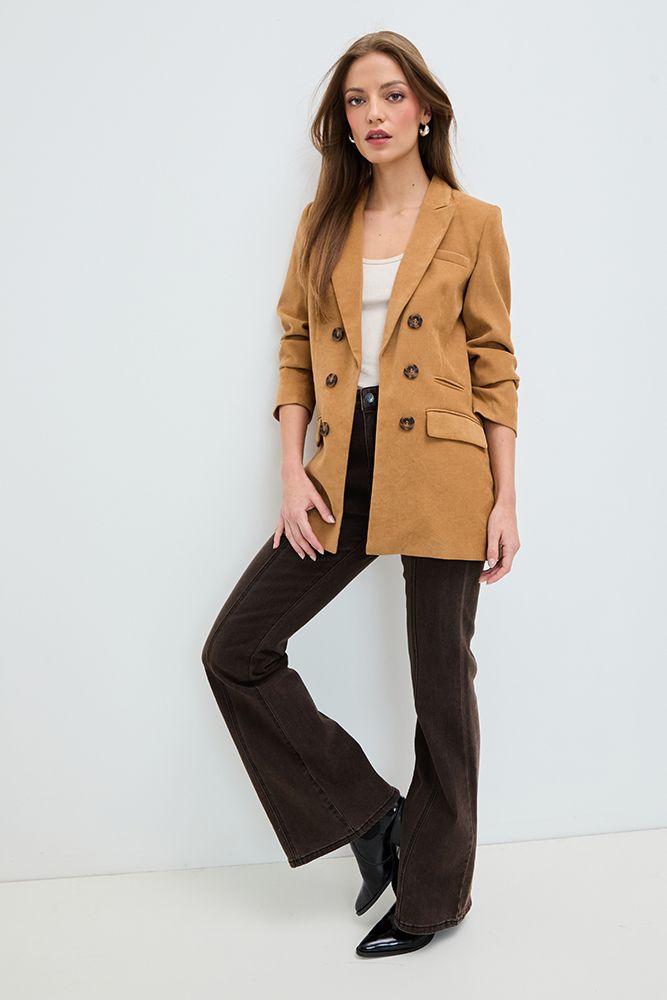 Blazer Liso Café 16020125064129-4
