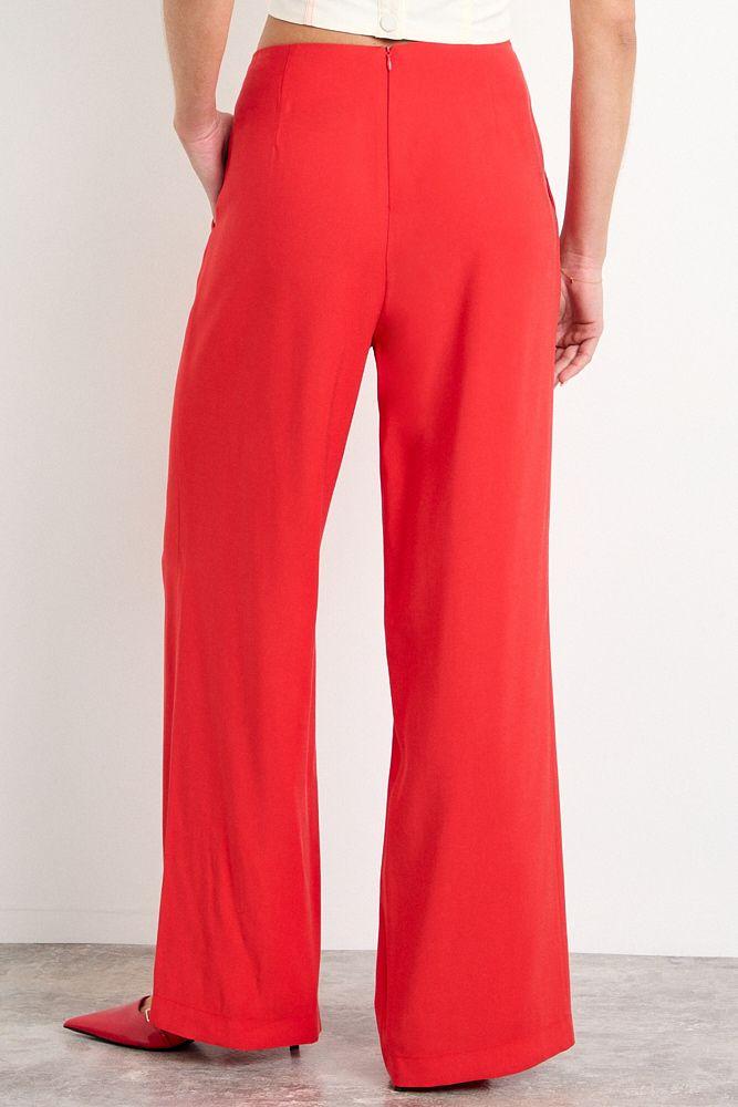 Pantalon Liso Rojo iO 11020225022103-3