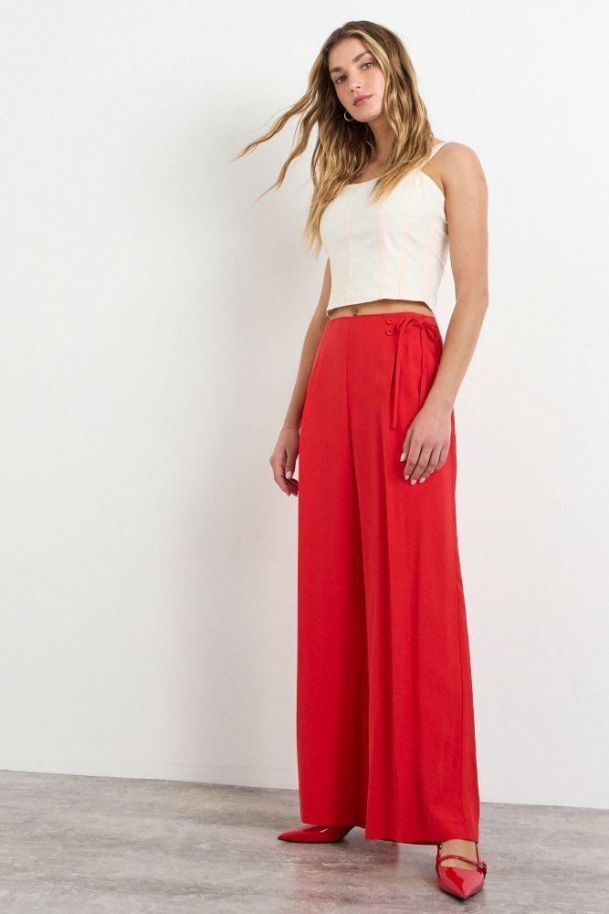 Pantalon Liso Rojo iO 11020225022103-4