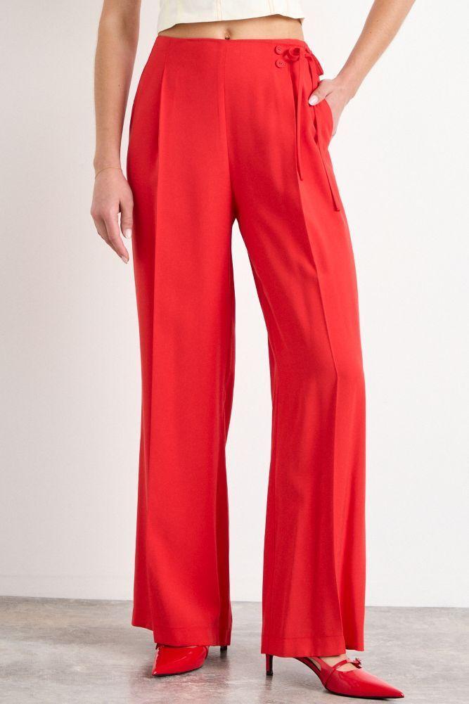 Pantalon Liso Rojo iO 11020225022103-2