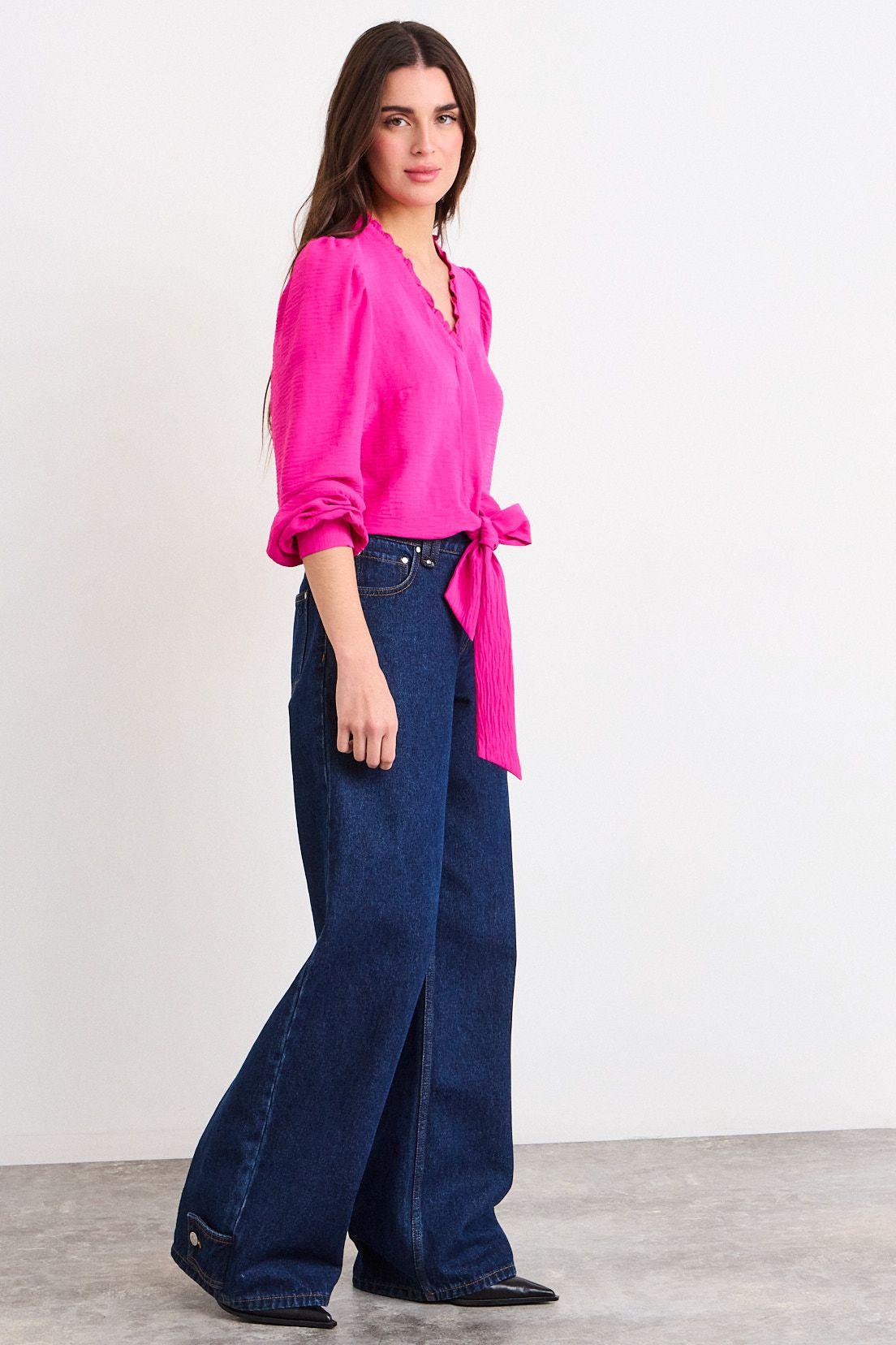 Blusa Lisa Fucsia iO 14020226050116-4