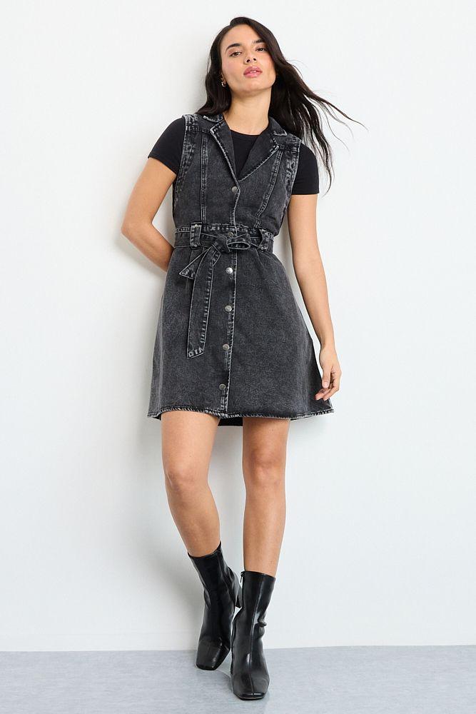 Vestido Corto Negro iO 13820225001102-2