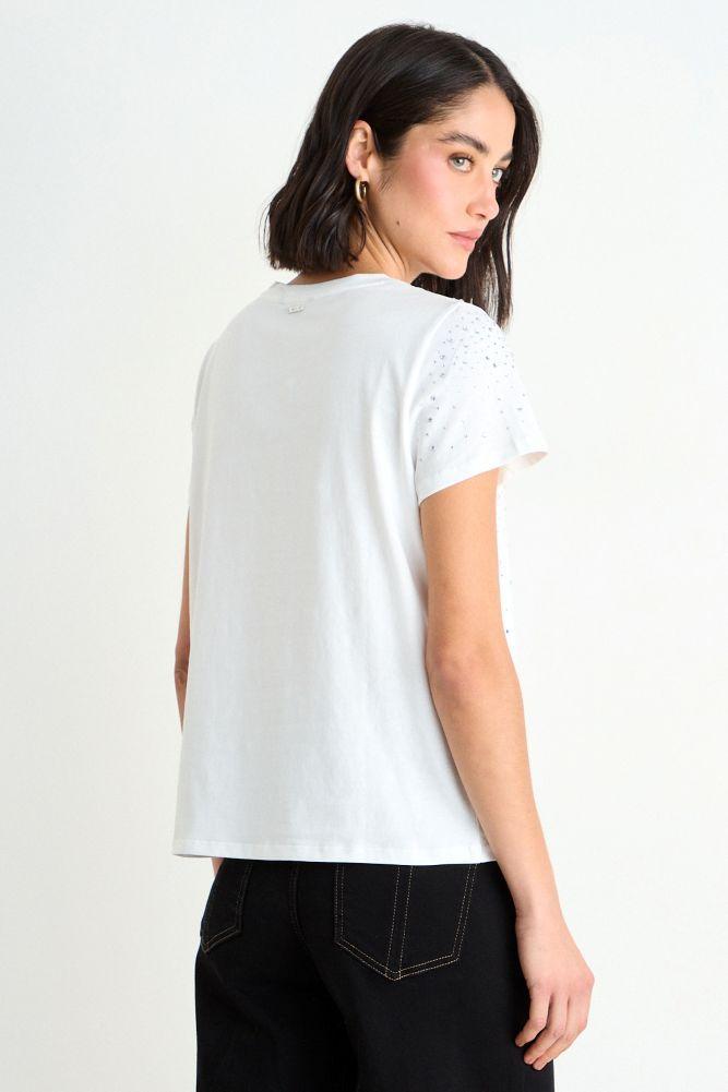 Polera Lisa Manga Corta Crudo Ash 14207225057105-2