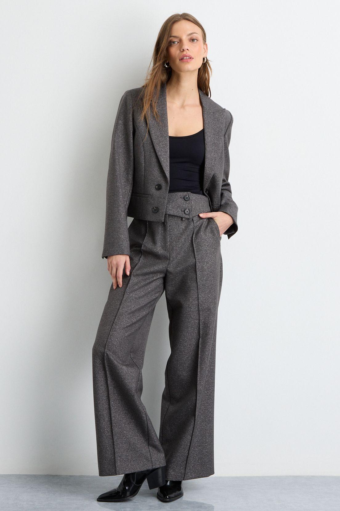 Pantalon Gris iO 11120225001163-0