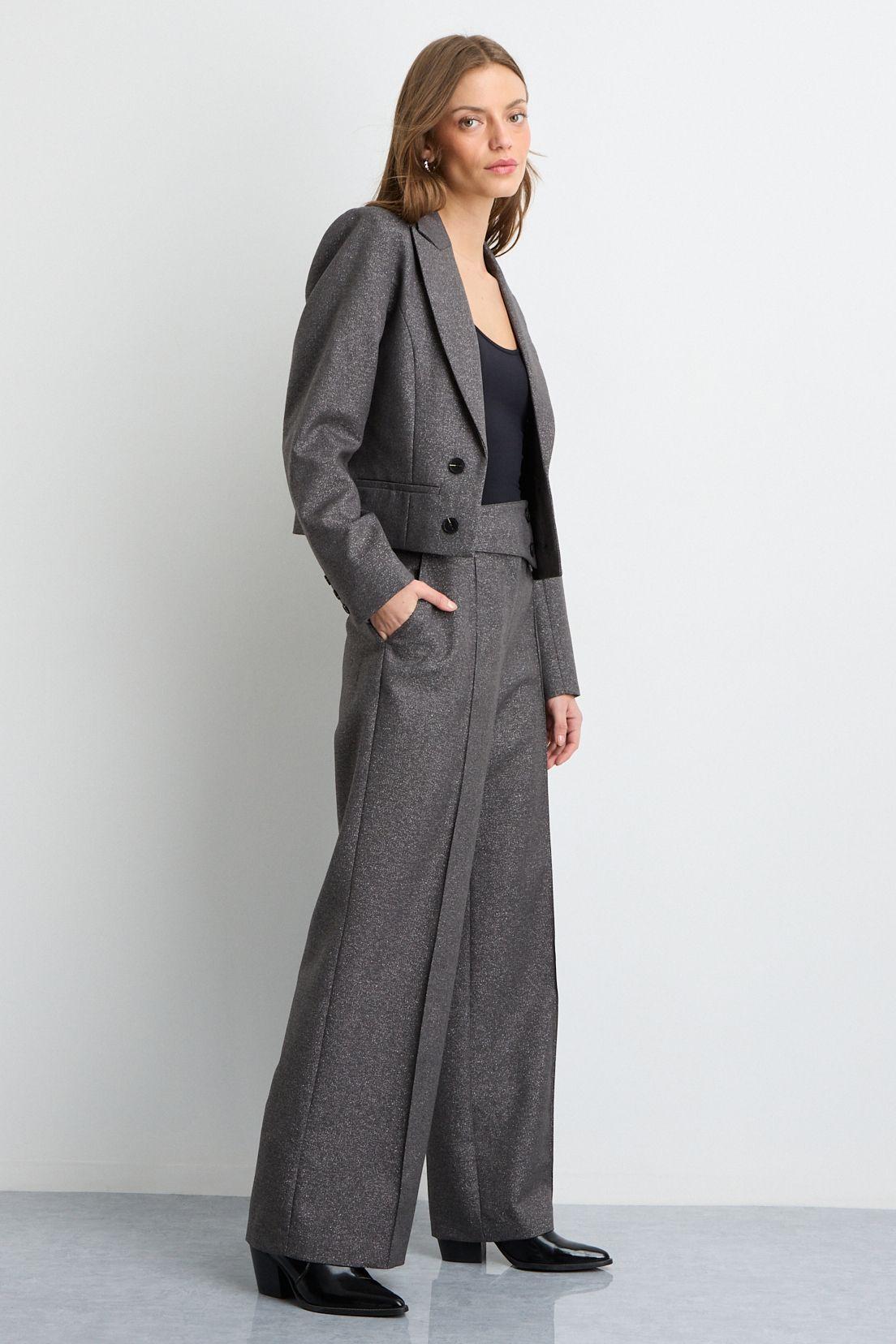Pantalon Gris iO 11120225001163-3
