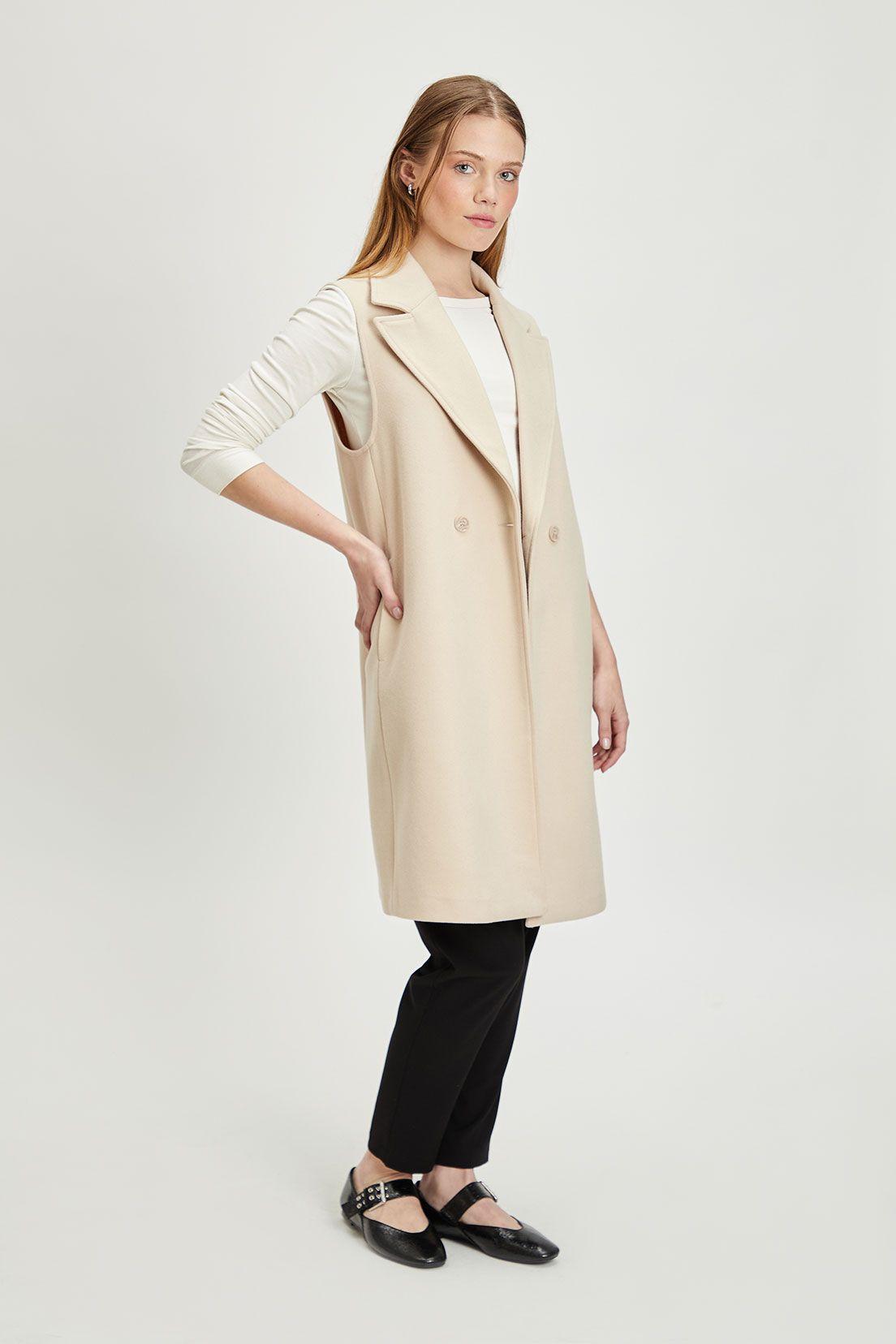 Chaqueton Liso Beige 17204224001106-0