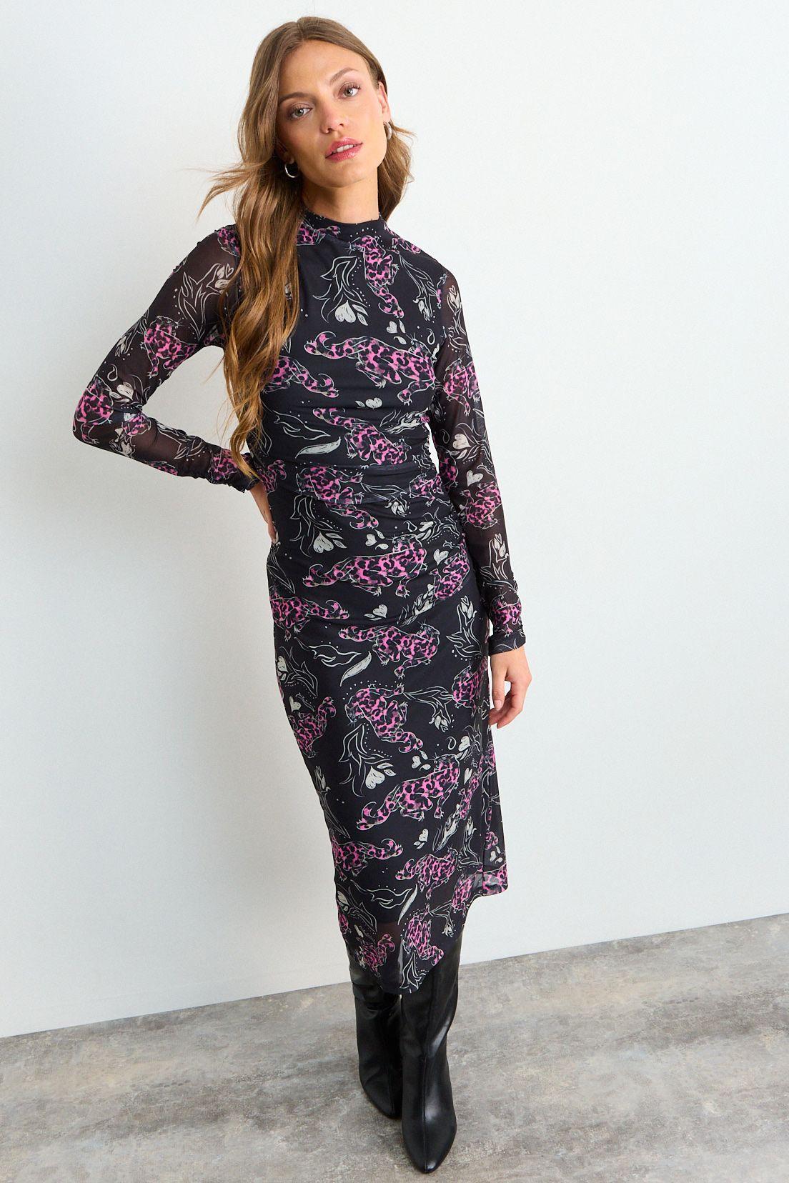 Vestido Fantasia Largo Negro iO 13520126001116-0