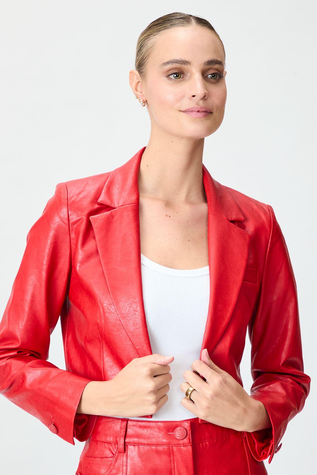 Blazer Liso Rojo iO 16020125009103-0