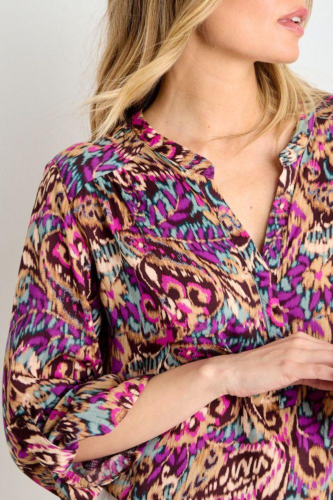 Blusa Manga Larga Morado Ash 14104125008121-1