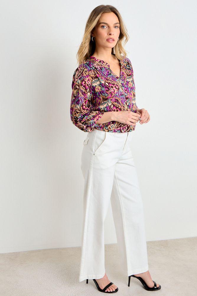 Blusa Manga Larga Morado Ash 14104125008121-3