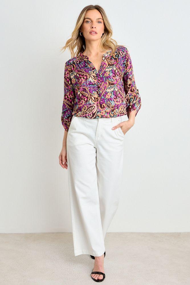 Blusa Manga Larga Morado Ash 14104125008121-4