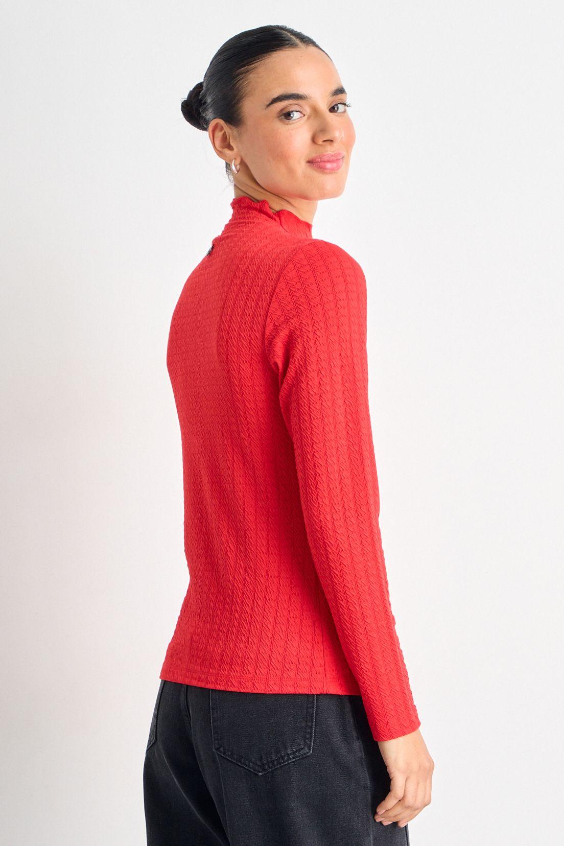 Polera Manga Larga Rojo iO 14220225058103-4