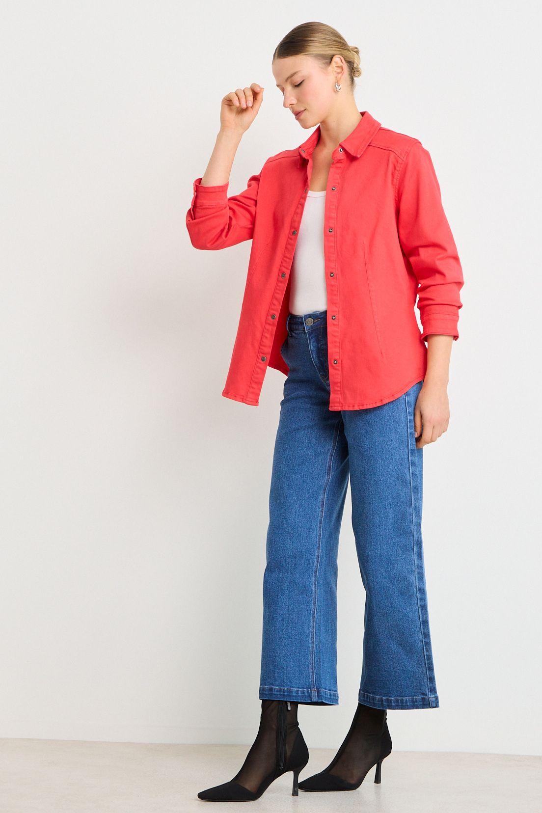 Blusas Manga Larga Rojo Ash 14807225001103-2