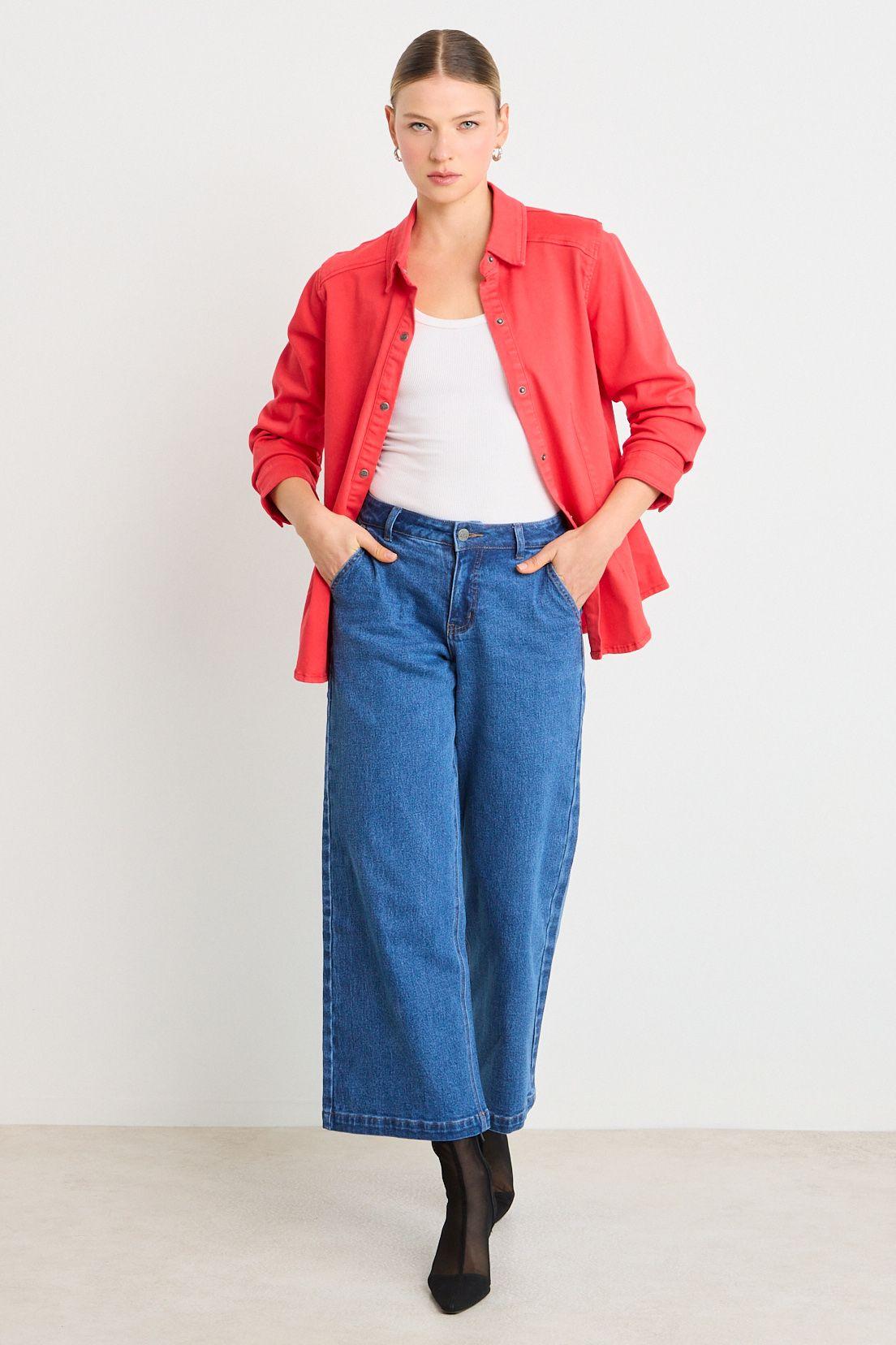 Blusas Manga Larga Rojo Ash 14807225001103-4