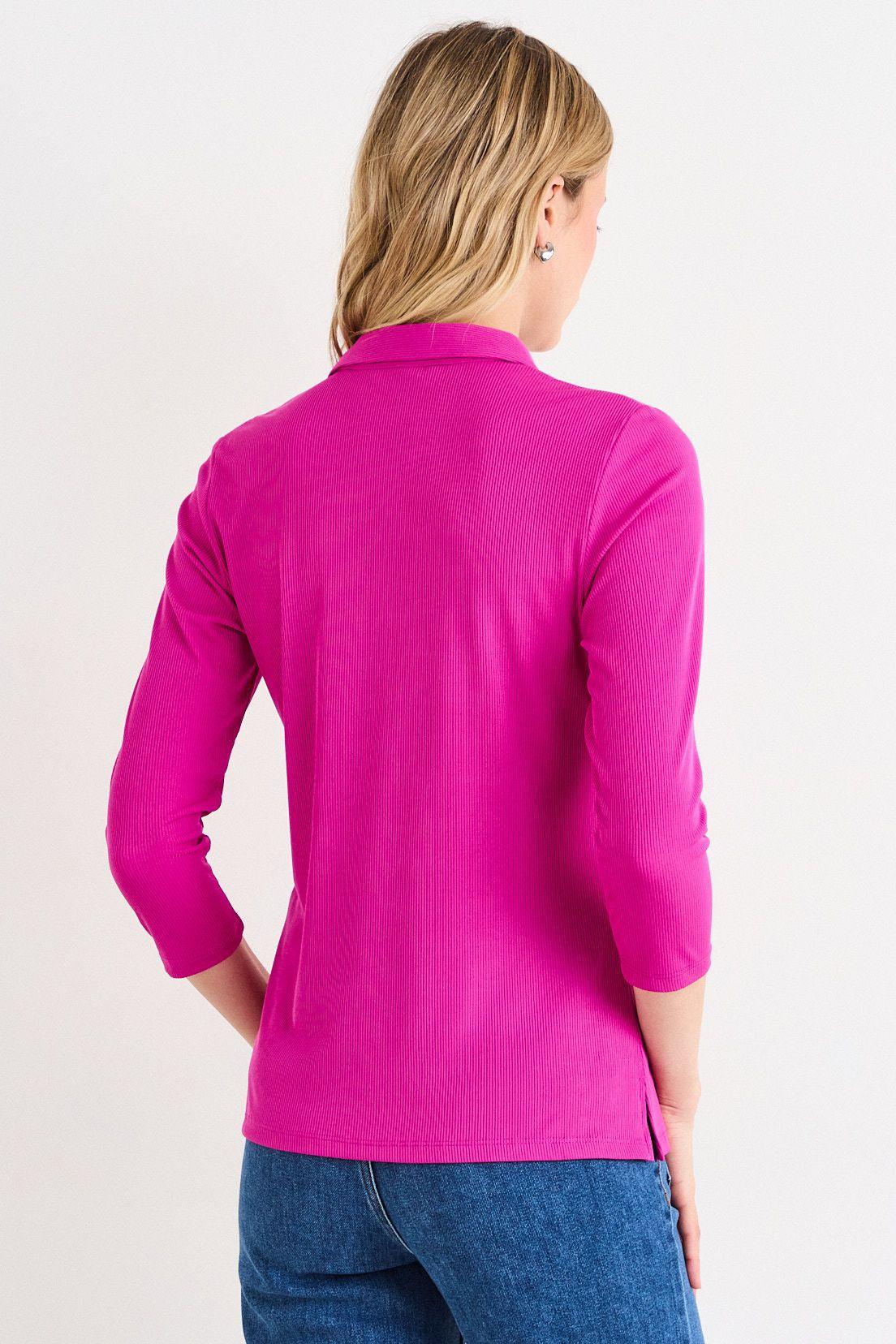 Polera Manga Larga Fucsia Ash 14207226054121-2