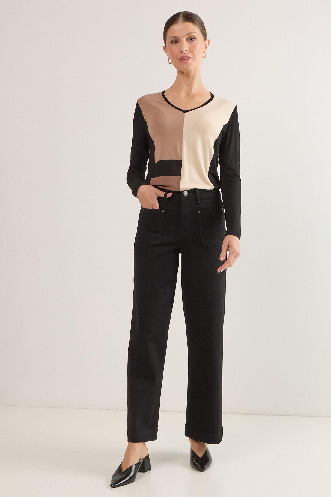 Jeans Negro Ma Griffe 11302225001102-0