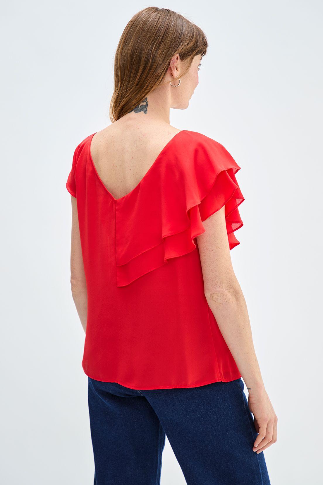 Blusa Lisa Rojo Ash 14007224063103-3