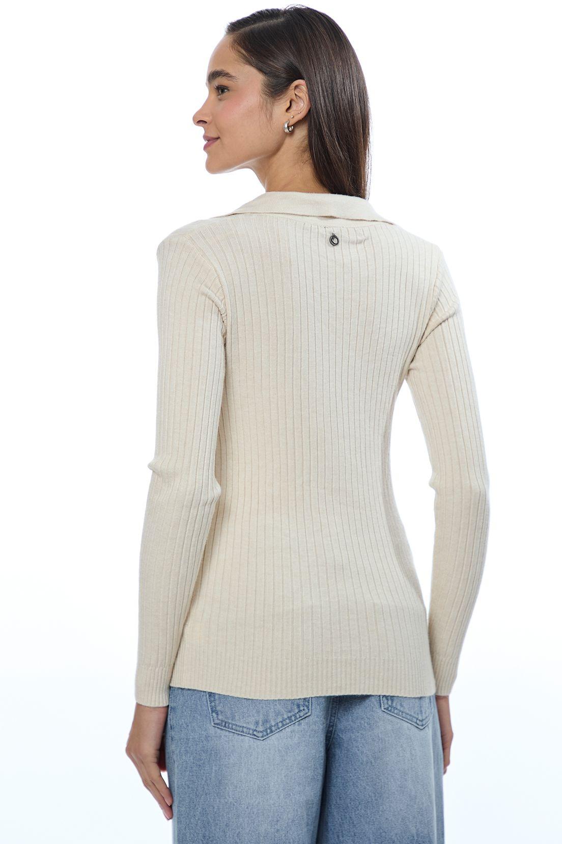 Sweater Liso Beige 18120224071106-4