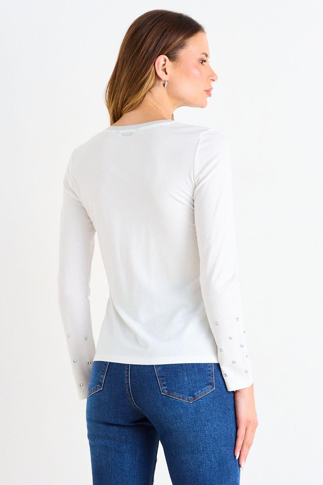 Polera Lisa Manga Larga Crudo Ash 14207126006105-2