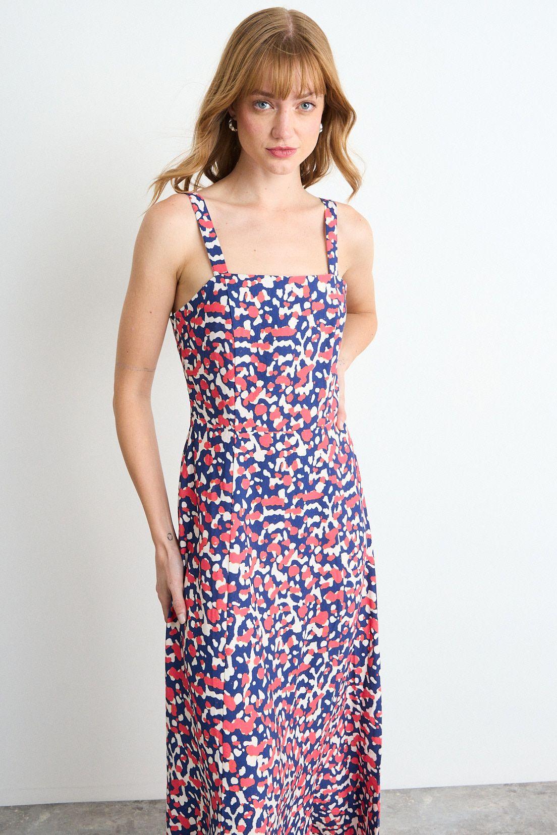 Vestido Fantasia Largo Azul iO 13520126050104-2