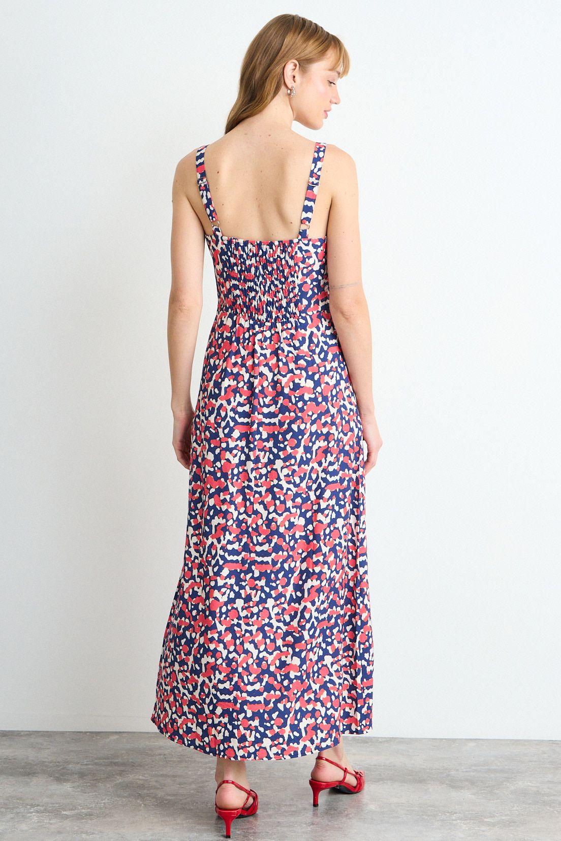 Vestido Fantasia Largo Azul iO 13520126050104-3