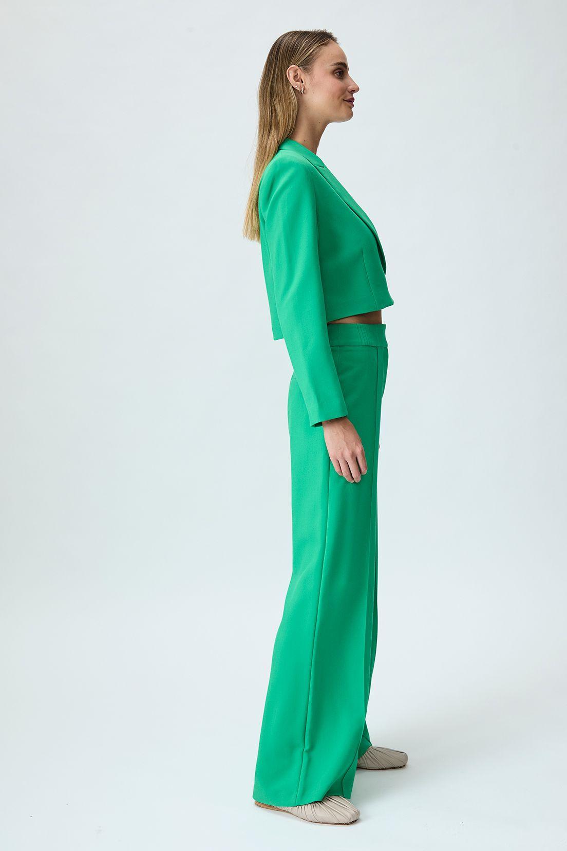 Pantalon Liso verde musgo iO 11020125008107-3