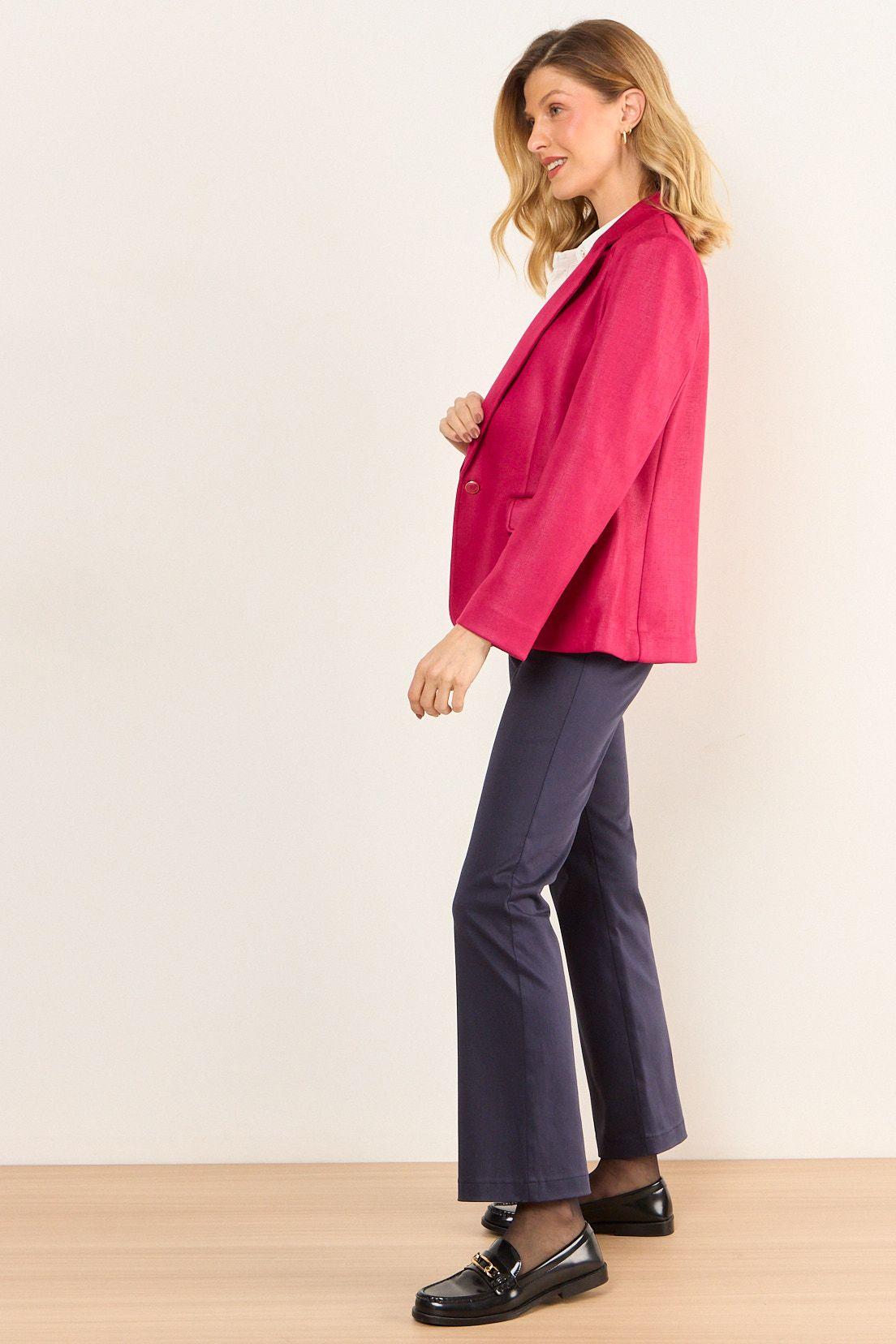 Blazer Antelina Fucsia Ma Griffe 16002226050116-3