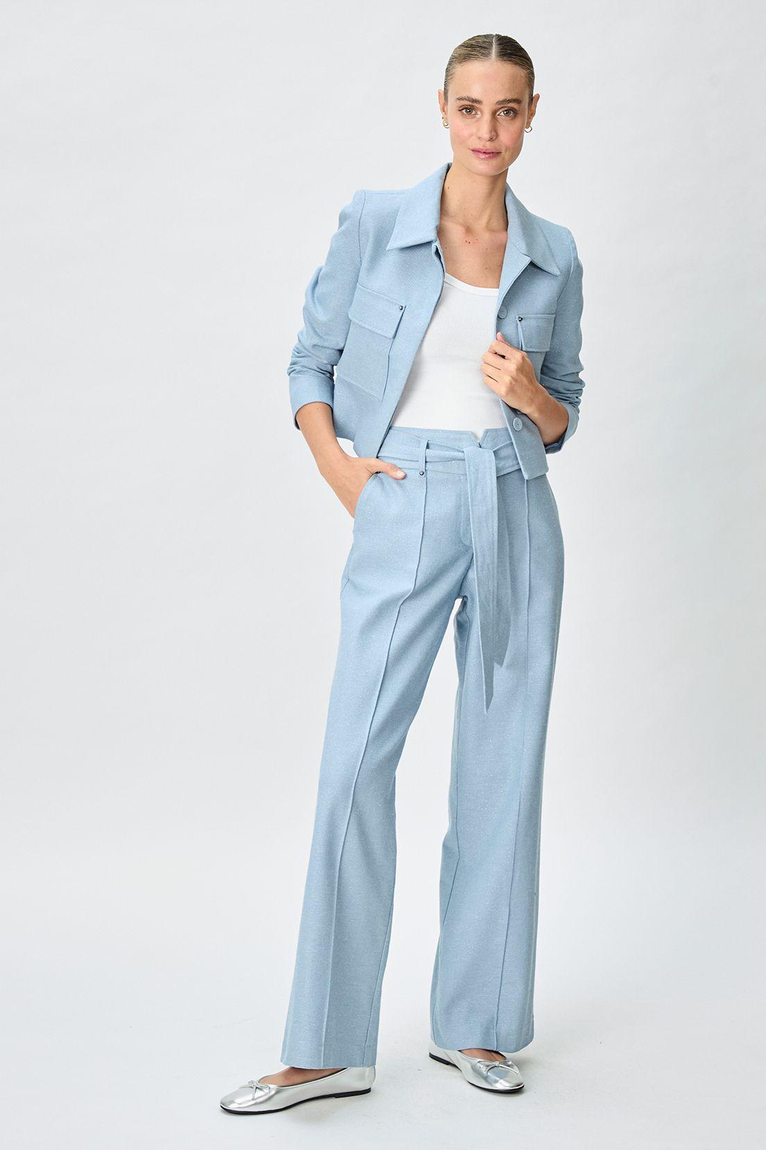 Pantalon Liso Celeste iO 11020125007110-0