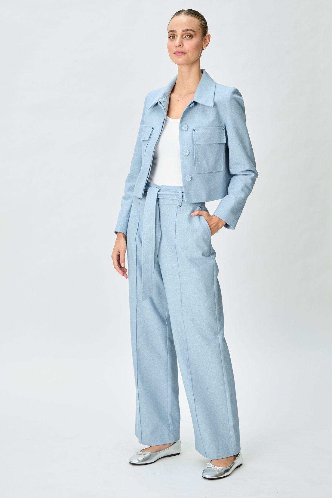 Pantalon Liso Celeste iO 11020125007110-3