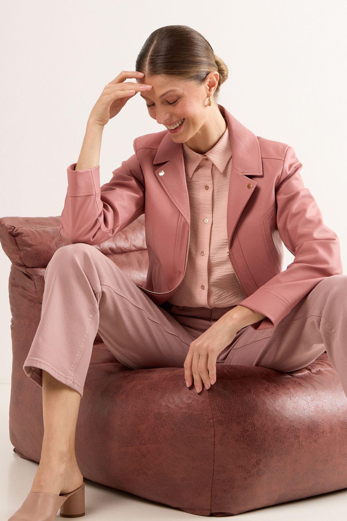 Chaqueta Rosa Ma Griffe 17502225003123-4