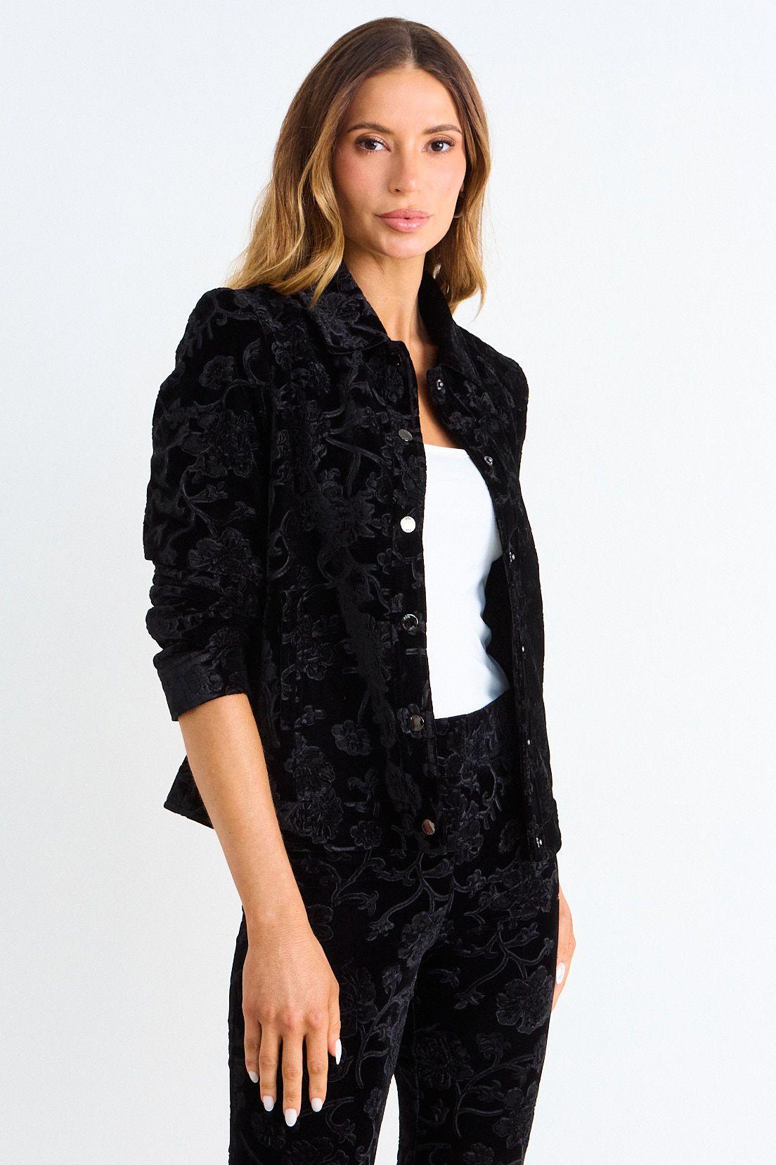 Casaca Lisa Con Diseño Negro Ash 17507126005102-0