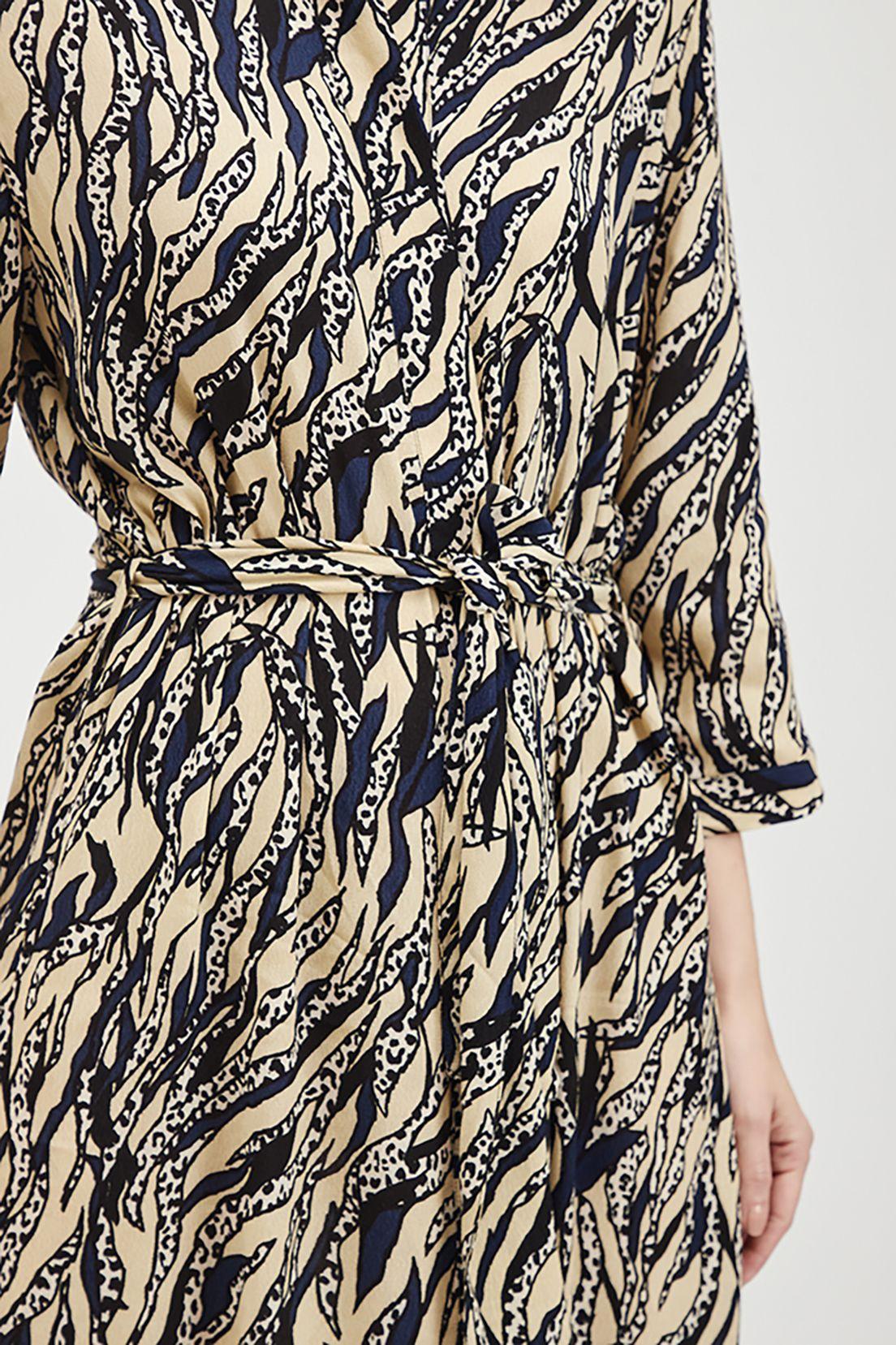 Vestido Camisero Estampado Beige Ash 13507224050106-1